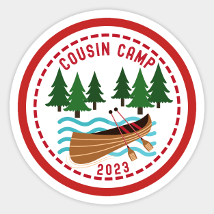 Cousin Camp 2023 Family Reunion Sticker